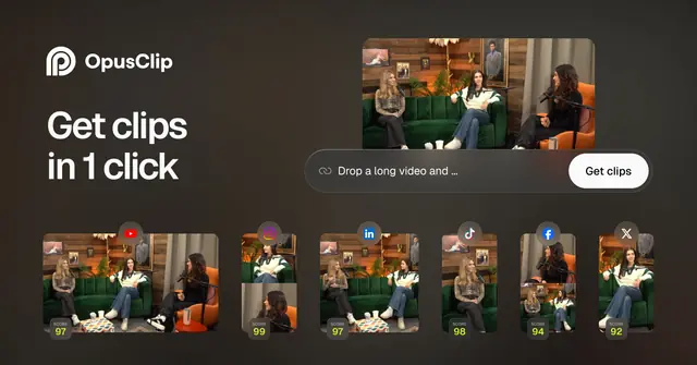 OpusClip: Shorts & Clips mit KI, Vorschaubild