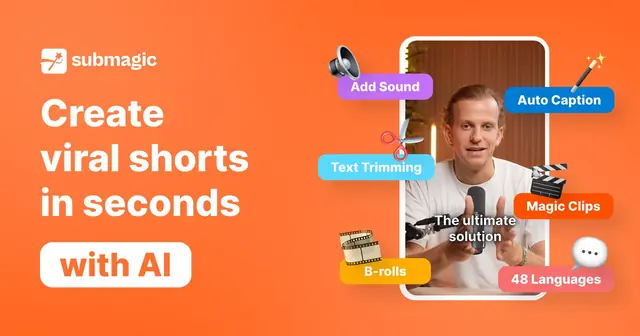 Submagic: Shorts & Clips mit KI, Vorschaubild